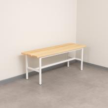 Umkleidesitzbank mit Lange 1000 mm, BRIDGE LL 1000, Abbildung