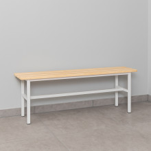 Umkleidesitzbank mit Lange 1500 mm, BRIDGE LL 1500, Abbildung