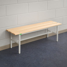 Umkleidesitzbank mit Lange 1500 mm, BRIDGE LL 1500, Abbildung
