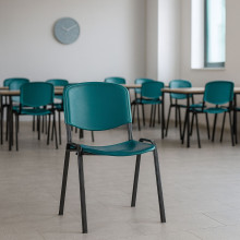 Jedálenská stolička tyrkysová, EATSEAT HAPPY MB TE, ilustračná foto