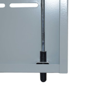 Trojbodové uzamykanie k šatníkovým skriniam, LOCK 3-POINT H