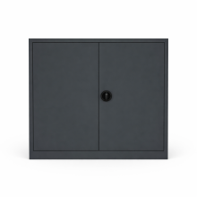 Büro-Aktenschrank, 2 Einlegeböden, DOCUCAB H 10001000420 7016