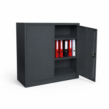 Büro-Aktenschrank, 2 Einlegeböden, DOCUCAB H 10001000420 7016
