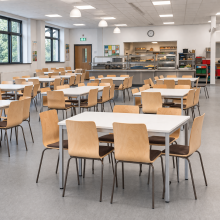 Esszimmerstuhl aus Holz mit gepolstertem Sitz, EATSEAT ICH SHELL WOOD, Abbildung