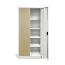 Büroschrank in heller Holzoptik, DOCUCAB CH 1900/900/400 7035/LW