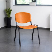 Jedálenská stolička oranžová, EATSEAT HAPPY MB OE