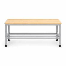 Sitzbank mit einer Länge von 1000 mm mit Schuhablage, BRIDGE IM 1000 + 4P