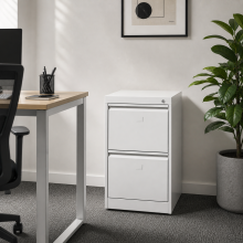 Aktenschrank mit 2 Schubladen, FILECAB H 2 GY, Abbildung