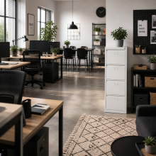 Aktenschrank mit 4 Schubladen, FILECAB H 4, Abbildung