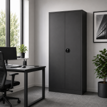 Büroschrank mit 4 Einlegeböden, DOCUCAB H 1945/1000/420 7016, Abbildung