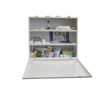 MEDICINE MK MOVE 410/480/160 WE | Erste-Hilfe-Set aus Metall in Form einer Aktentasche