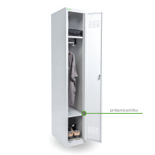 LOCKER H 1 | 1-türiger Umkleidespind mit langen Türen