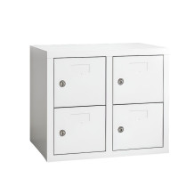 SHOEBOX H 2/4 | 2+2-Türiger Schuhschrank mit 300 mm Breite