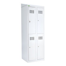 LOCKER H 2/4 |  4-türiger Umkleidespind mit kurzen Türen