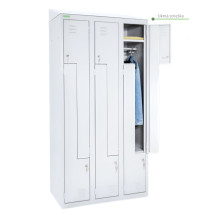 LOCKER H Z6 300 | 6-türiger Umkleidespind mit Z-Türen