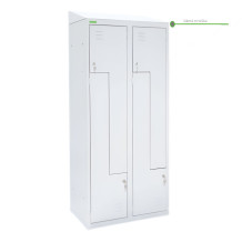 LOCKER H Z4 400 | 4-türiger Umkleidespind mit Z-Türen
