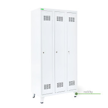 LOCKER H 3 | 3-türiger Umkleidespind mit langen Türen