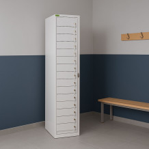 LAUNDRYCAB H 1/15 | Wäscheausgabeschrank mit 15 Fächer
