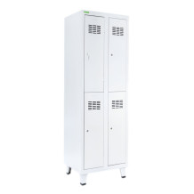 LOCKER H 2/4 |  4-türiger Umkleidespind mit kurzen Türen