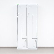 LOCKER H Z4 400 | 4-türiger Umkleidespind mit Z-Türen