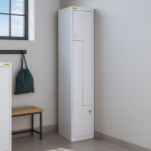 LOCKER H Z2 300 | 2-türiger Umkleidespind mit Z-Türen