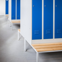 Zabudovaná lavička ku skriniam so šírkou 300 mm, BRIDGE SB LL 300