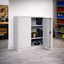 Archivačná skriňa s 2 policami, DOCUCAB H 1000/1200/420 GY, ilustračná foto