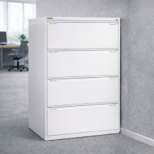 Doppelte Hängeregistraturschrank mit 4 Schubladen, FILECAB H 4 DOUBLE, Abbildung