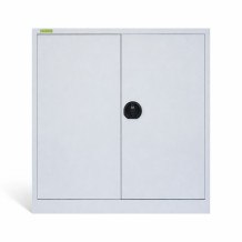 DOCUCAB H 1000/1000/420 GY | Büroschrank mit 2 Fachböden
