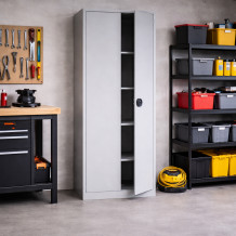 Skladovacia skriňa, STORECAB H 1945/800/420 GY, ilustračná foto