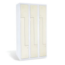 LOCKER H Z6 300 | 6-türiger Umkleidespind mit Z-Türen