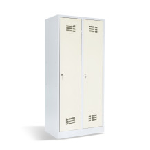 LOCKER H 2 BW | 2-türiger Gardarobenspind mit Trenneinsatz