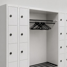 Otvorený šatníkový systém s 20 priehradkami, WARDROBE OPEN 2320