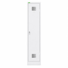 LOCKER M 1 BW | 1-türiger Kleiderschrank mit Trennwand