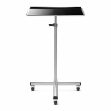 Nerezový stolík na inštrumenty, na kolieskach, HOSPI INSTRUMENT TABLE M SS