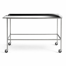 Nerezový stolík na kolieskach, HOSPI TROLLEY M SS