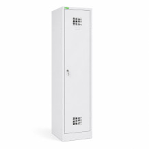 LOCKER M 1 BW | 1-türiger Kleiderschrank mit Trennwand