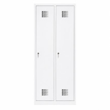 LOCKER M 2 BW │ 2-türiger Kleiderschrank mit Trennwand