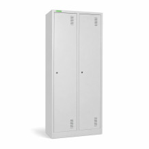 LOCKER CH 2 BW | 2-türiger Kleiderschrank mit Trennwand
