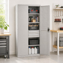 Schwerlast-Werkzeugschrank, 2 Schubladen, DEEPCAB CH 1950/1044/625 2D,
