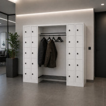 Otvorený šatníkový systém s 20 priehradkami, WARDROBE OPEN 2320, ilustračná foto