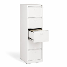 Aktenschrank mit 5 Schubladen, FILECAB H 5 9010