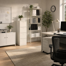 Aktenschrank mit 4 Schubladen, FILECAB H 4 9010, Abbildung