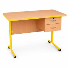 Lehrertisch mit Schublade, SCHOOLDEPARTMENT RM