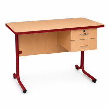 Lehrertisch mit Schublade, SCHOOLDEPARTMENT RM