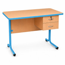 Lehrertisch mit Schublade, SCHOOLDEPARTMENT RM