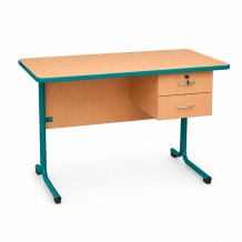 Lehrertisch mit Schublade, SCHOOLDEPARTMENT RM