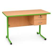 Lehrertisch mit Schublade, SCHOOLDEPARTMENT RM