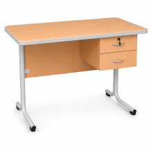 Lehrertisch mit Schublade, SCHOOLDEPARTMENT RM