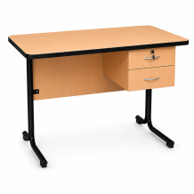 Lehrertisch mit Schublade, SCHOOLDEPARTMENT RM